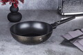 Tigaie Wok Berlinger Haus, Primal Gloss, 28 cm, 3.2 L, aluminiu forjat, negru