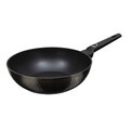 Tigaie Wok Berlinger Haus, Primal Gloss, 28 cm, 3.2 L, aluminiu forjat, negru