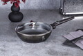 Tigaie adanca cu capac Berlinger Haus, Primal Gloss, 24 cm, 2.3 L, aluminiu forjat, negru