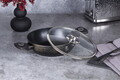 Oala cu capac Berlinger Haus, Primal Gloss, 24 cm, 2.3 L, aluminiu forjat, negru