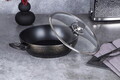 Oala cu capac Berlinger Haus, Primal Gloss, 28 cm, 3.8 L, aluminiu forjat, negru