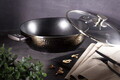 Oala cu capac Berlinger Haus, Primal Gloss, 28 cm, 3.8 L, aluminiu forjat, negru
