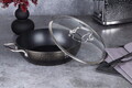 Oala cu capac Berlinger Haus, Shine Basalt, 28 cm, 3.8 L, aluminiu forjat, negru
