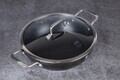 Oala cu capac Berlinger Haus, Shine Basalt, 28 cm, 3.8 L, aluminiu forjat, negru