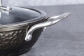 Oala cu capac Berlinger Haus, Shine Basalt, 28 cm, 3.8 L, aluminiu forjat, negru
