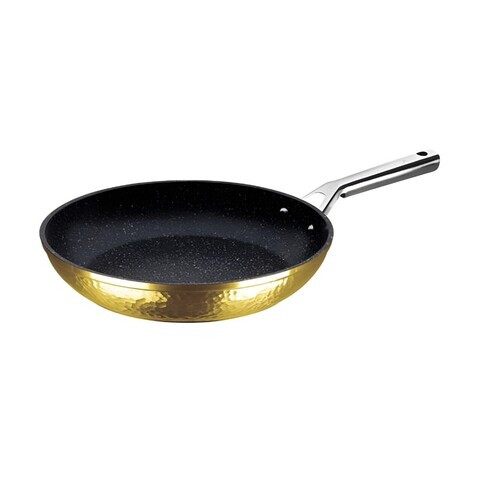 Tigaie Berlinger Haus, Hammered Gold, 24 cm, aluminiu forjat, auriu