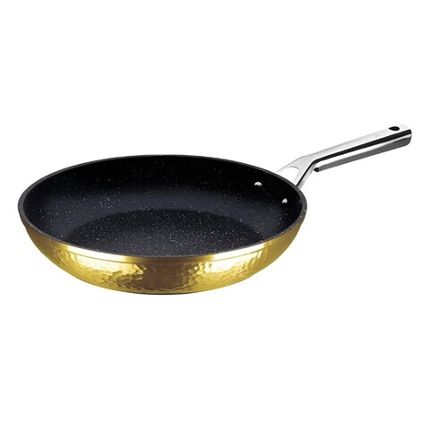 Tigaie Berlinger Haus, Hammered Gold, 30 cm, aluminiu forjat, auriu