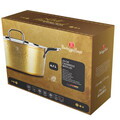 Oala cu capac Berlinger Haus, Hammered Gold, 24 cm, 4.1 L, aluminiu forjat, auriu