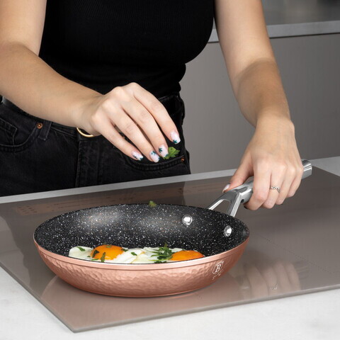 Tigaie Berlinger Haus, Hammered Copper, 24 cm, aluminiu forjat, cupru