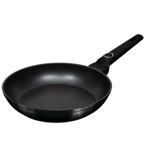 Tigaie Berlinger Haus, Black Vantage, 28 cm, 2.4 L, aluminiu forjat, negru lucios