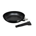 Tigaie cu maner detasabil Berlinger Haus, Black Vantage, 28 cm, 2.4 L, aluminiu forjat, negru lucios