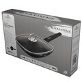 Tigaie grill cu capac Berlinger Haus, Black Vantage, 28 cm, 2.1 L, aluminiu forjat, negru lucios
