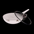 Tigaie Wok cu capac Berlinger Haus, Black Vantage, 28 cm, 3.2 L, aluminiu forjat, negru lucios