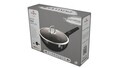 Tigaie Wok cu capac Berlinger Haus, Black Vantage, 28 cm, 3.2 L, aluminiu forjat, negru lucios