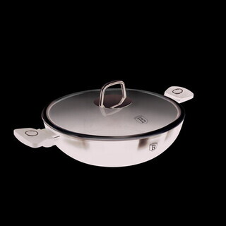 Negru lucios, Tigaie Wok 30 cm