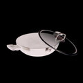 Tigaie Wok cu capac Berlinger Haus, Black Vantage, 30 cm, aluminiu forjat, negru lucios