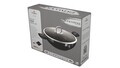 Tigaie Wok cu capac Berlinger Haus, Black Vantage, 30 cm, aluminiu forjat, negru lucios