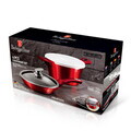 Set pentru gatit Berlinger Haus, Burgundy, 4 piese, aluminiu forjat, rosu