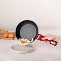 Set pentru gatit Berlinger Haus, Burgundy, 22 piese, aluminiu forjat, rosu