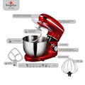 Robot de bucatarie Berlinger Haus, Burgundy, 1300W, inox/plastic, rosu/argintiu