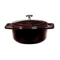 Cratita cu capac Berlinger Haus, Strong Mold, 10 cm, 310 ml, fonta, visiniu