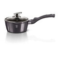 Cratita cu capac Berlinger Haus, Carbon Pro, 16 cm, 1.2 L, aluminiu forjat, gri inchis