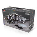 Set pentru gatit Berlinger Haus, Carbon Pro, 13 piese, aluminiu forjat, gri inchis