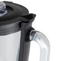 Blender de masa Berlinger Haus, Carbon Pro, 1000W, 1.5 L, inox/sticla/plastic, gri inchis/transparent