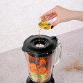 Blender de masa Berlinger Haus, Carbon Pro, 1000W, 1.5 L, inox/sticla/plastic, gri inchis/transparent