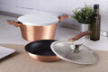 Set pentru gatit Berlinger Haus, Rose Gold, 4 piese, aluminiu forjat, roz