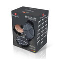 Aparat pentru vafe Berlinger Haus, Rose Gold, 700W, 20.32 cm, roz/negru