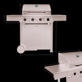 Gratar cu gaz Berlinger Haus, Outdoor, 60x41.5 cm, 2.2 KW x 4, negru