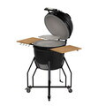 Gratar Berlinger Haus, Outdoor, 41 cm, ceramica, negru/natur