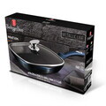 Tigaie grill cu capac Berlinger Haus, Aquamarine, 28 cm, 2.1 L, aluminiu forjat, blue