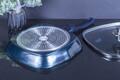 Tigaie grill cu capac Berlinger Haus, Aquamarine, 28 cm, 2.1 L, aluminiu forjat, blue