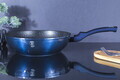 Tigaie Wok Berlinger Haus, Aquamarine, 28 cm, 3.2 L, aluminiu forjat, blue