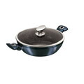 Oala cu capac Berlinger Haus, Aquamarine, 28 cm, 3.8 L, aluminiu forjat, blue