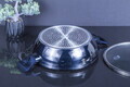 Oala cu capac Berlinger Haus, Aquamarine, 28 cm, 3.8 L, aluminiu forjat, blue