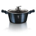 Oala cu capac Berlinger Haus, Aquamarine, 30 cm, 8 L, aluminiu forjat, blue