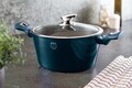 Oala cu capac Berlinger Haus, Aquamarine, 30 cm, 8 L, aluminiu forjat, blue