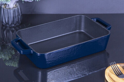 Tava de copt Berlinger Haus, Strong Mold, 30x20 cm, 3 L, fonta, blue