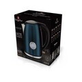 Ceainic electric cu termometru Berlinger Haus, Aquamarine, 1.7 L, inox, blue