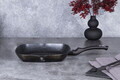 Tigaie grill Berlinger Haus, Shiny Black, 28 cm, 2.1 L, aluminiu forjat, negru