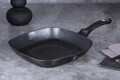 Tigaie grill Berlinger Haus, Shiny Black, 28 cm, 2.1 L, aluminiu forjat, negru