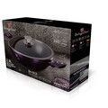 Oala cu capac Berlinger Haus, Purple Eclipse, 24 cm, 2.3 L, aluminiu forjat, mov