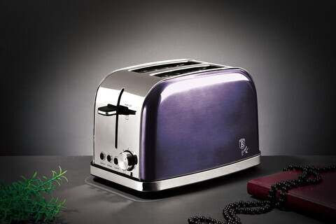 Prajitor de paine Berlinger Haus, Purple Eclipse, 29x18x18.5 cm, inox, mov/argintiu