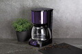 Aparat electric de cafea Berlinger Haus, Purple Eclipse, 800W, 1.5 L, plastic/inox, mov/transparent