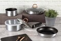 Set pentru gatit Berlinger Haus, Moonlight, 9 piese, aluminiu, gri