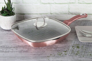 Roz, Tigaie grill 28 cm