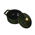Cratita cu capac Berlinger Haus, Strong Mold, 10 cm, 310 ml, fonta, verde